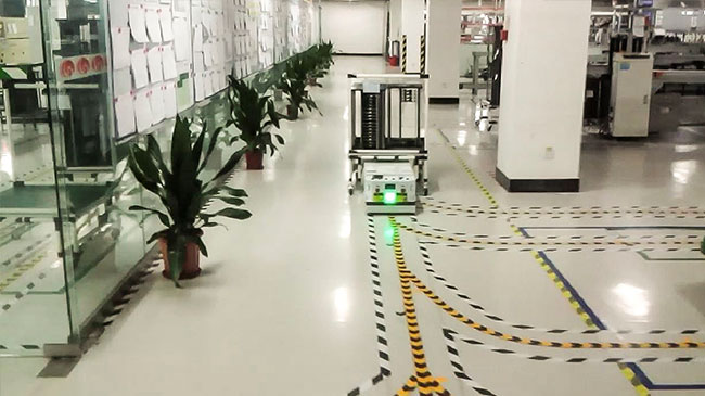 Robô guiado automatizado AGV direcional do veículo do túnel do Bi de Intralogistics com capacidade de carga alta