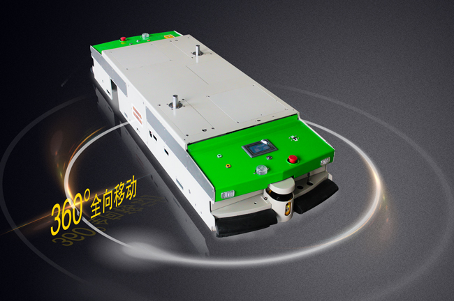 AGV do volante para a orientação magnética da capacidade de carga do transporte de materiais 1000kg